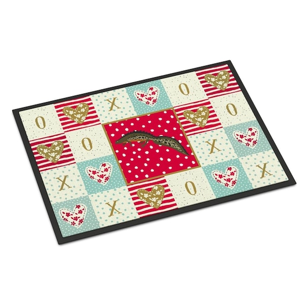 Carolines Treasures 18 x 27 in. Newt Indoor or Outdoor Mat CK5537MAT - main